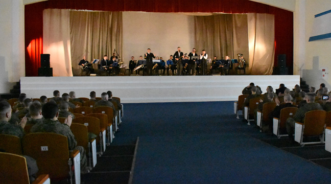 Far Eastern Basin Branch orchestra performed concert programs dedicated to the Defender of the Fatherland Day