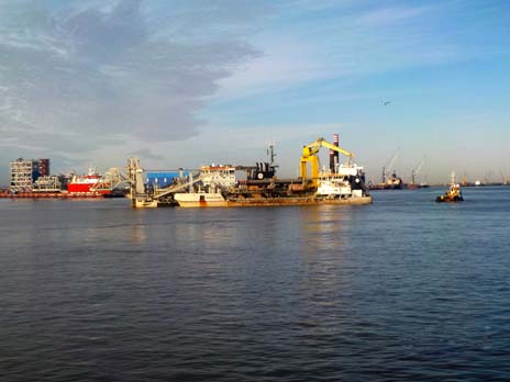 Completion of Dredging in the Seaport of Sabetta