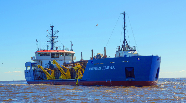 Arkhangelsk Branch begins to provide dredging services