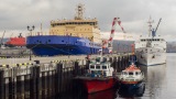 The Vladivostok Returns to Murmansk Seaport