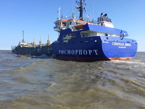 In 2017 FSUE “Rosmorport” carried out dredging operations in a volume of over 9.5 million cubic meters