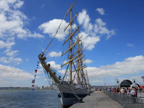 Mir Sailing Ship Successfully Passed the First Stage of “Tall Ships Races 2016”