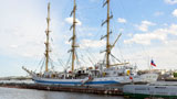 Mir Sailing Ship Arrived In Saint Petersburg