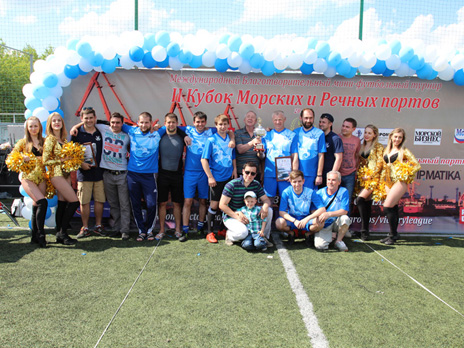 FSUE “Rosmorport” Takes Part in the International Charity Mini Football Tournament “II Cup of Sea and River Ports” 