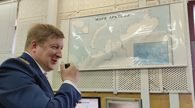 Murmansk sea area A2 GMDSS and NAVTEX coast stations undergoes re-examination
