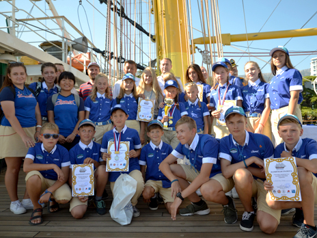 Artek International Children’s Center Flotilla Competes Championship in a Regatta