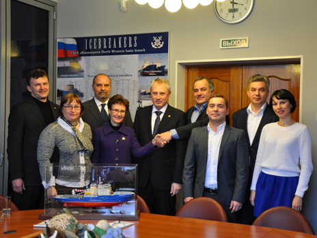 Representatives of FSUE “Rosmorport” Discuss Cooperation in Icebreaker Support in the Baltic Sea with Finnish Colleagues  