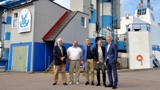 Representatives of the Seaport of Hamburg Visit the North-Western Basin Branch