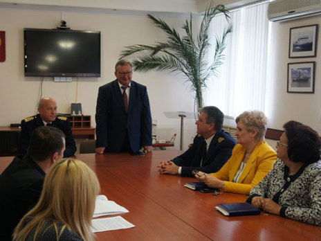 FSUE “Rosmorport” Executive Director Holds a Working Meeting in the Astrakhan Branch of the Enterprise