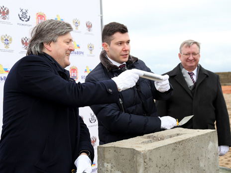 Construction of the sea terminal for cruise and cargo passenger vessels begins in Kaliningrad