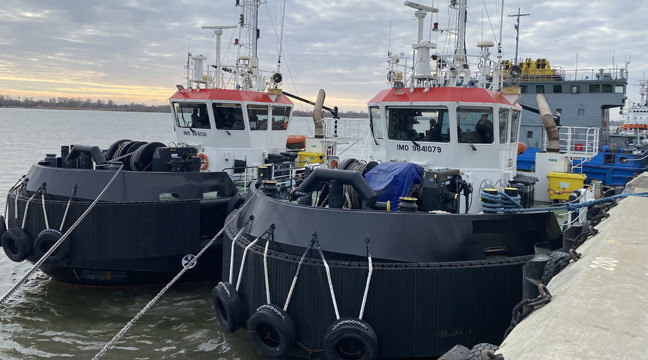 Fleet of the Astrakhan Branch replenished with “Magomed Gadzhiyev” and “Petr Negodov” tugboats