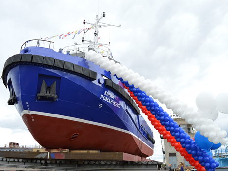 Yuri Romanchenko Ice Strengthened Buoy Boat of 02780M Project (Construction Number 51) Accepted