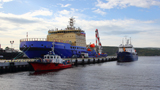 Novorossiysk Icebreaker Starts its Voyage from the Seaport of Murmansk