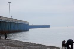 Берегоукрепление вертикального типа в морском порту Сочи Берегоукрепление вертикального типа в морском порту Сочи