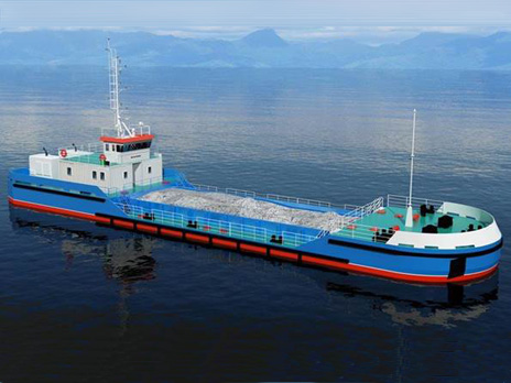 Keel Laying of a Self-Propelled Hopper Barge To Be Held in the Onezhsky Ship Building and Ship Repairing Plant 