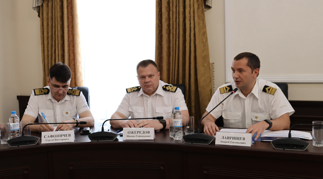 Deputy Director of the Azovo-Chernomorsky Basin Branch - Head of the Azov Department participates in a meeting of Maritime Council under the Government of the Rostov Region