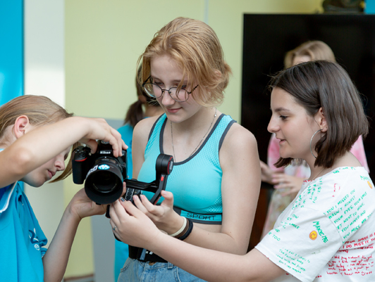 FSUE “Rosmorport” opens a media laboratory for students of the Shtormovoy children's camp
