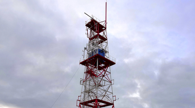 Automated radio technical post of the Kola Bay VTS comissioned in Ura Bay 