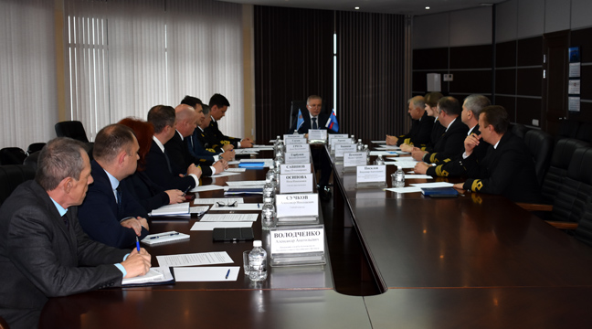 Director of the Far Eastern Basin Branch participates in a working meeting chaired by the Deputy Minister of Transport of the Russian Federation