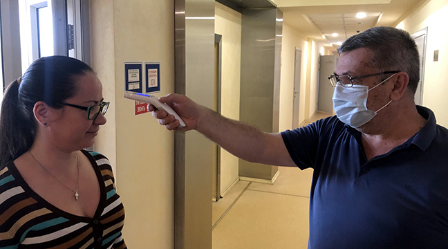 Azov Basin Branch carries out measures to prevent COVID-19 spread