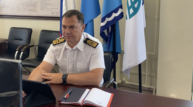 Director of the Azov Basin Branch participates in a meeting of Maritime Council under the Government of the Rostov Region