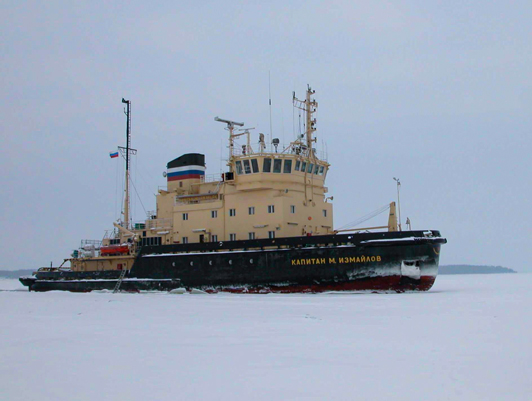 Icebreaker assistance begins in the Gulf of Finland