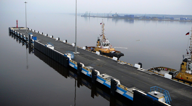 North-Western Basin Branch starts rendering drinking water bunkering services at the seaport of Ust-Luga
