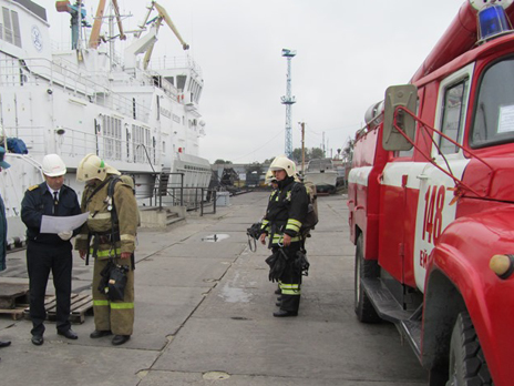 Practical Exercises Simulating Fire On Ships
