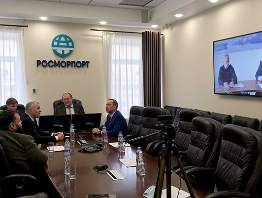 Deputy Minister of Transport of Russia visits FSUE “Rosmorport”