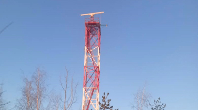 The built automated radio technical post "Olgino" was put into operation