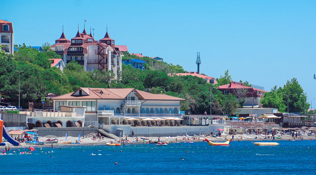 Recreational center Chernomor invites guests to the Black Sea coast