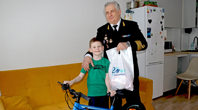 Senior Management of the North-Western Basin Branch takes part in the All-Russian charity event “Christmas Tree of Wishes”