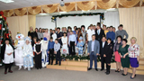 Azovo-Chernomorsky Basin Branch congratulates Akhtyr orphanage children on New Year