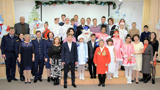 Azovo-Chernomorsky Basin Branch congratulates educatees of the Akhtyr orphanage on New Year 