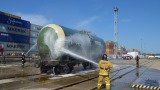 Exercises to Localize and Eliminate Emergency Petroleum Products Spill in Kaliningrad Seaport 