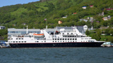 Sea harbor station in the seaport of Petropavlovsk-Kamchatsky receives first cruise line this year