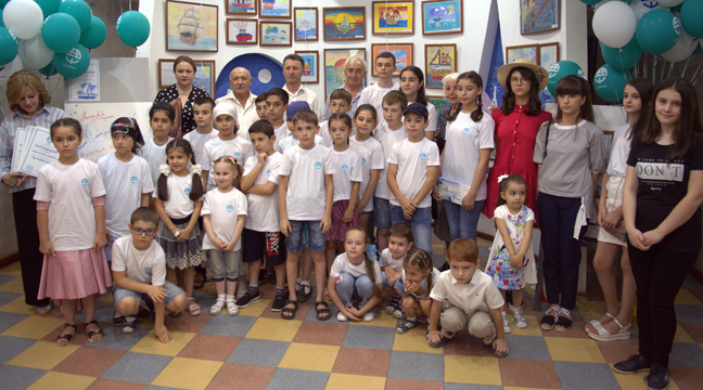 Children’s drawing festival “We Love the Sea” held at Makhachkala Branch