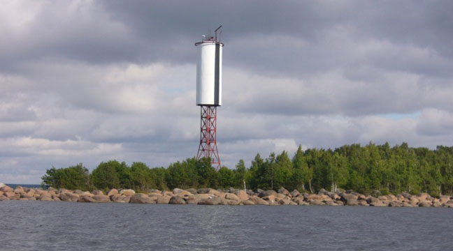 Aids to navigation transferred to the North-Western Basin Branch in the seaport of Vysotsk