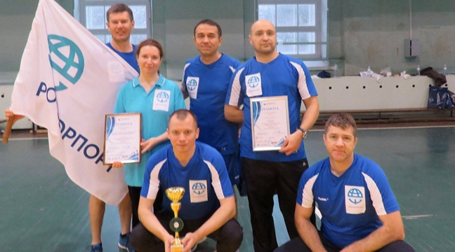 First sports and athletic contest in the seaport of Ust-Luga