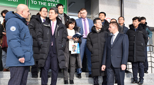Delegation of the Republic of Korea visits the seaport of Petropavlovsk-Kamchatsky