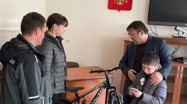 Senior management of the Astrakhan Branch takes part in the All-Russian charity event “Christmas Tree of Wishes”