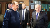 Magadan Region governor visits the Magadan icebreaker