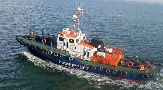 List of vessels of the Azovo-Chernomorsky Basin Branch provided for crew boat services in the seaports of Eysk, Kavkaz and Temryuk expanded