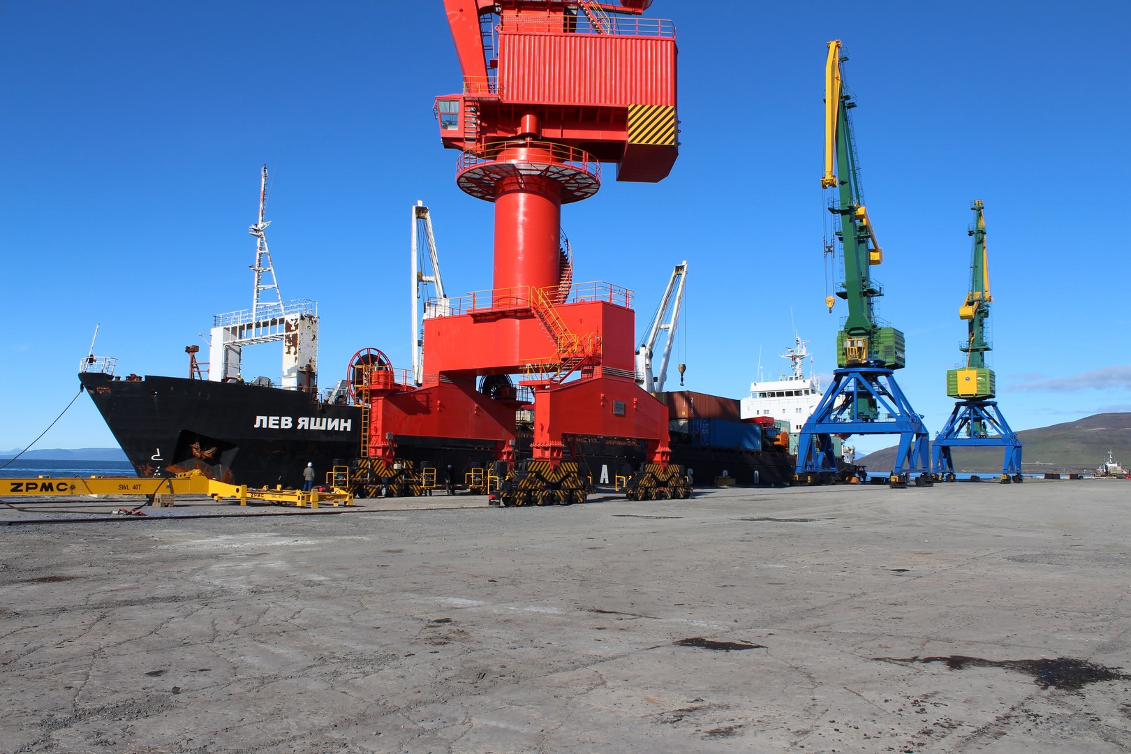 Closing of the 2015  Navigation Season in the Seaport of Pevek 