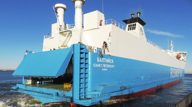 Tariff for services on linking - unlinking of ships with the linkspan bridge of the road-railway ferry complex in the seaport of Ust-Luga changes