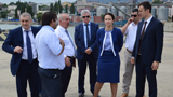 Russian deputy minister for North Caucasus Affairs visits the seaport of Makhachkala