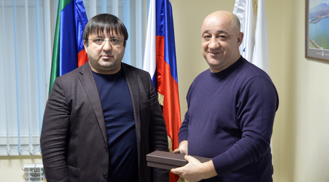 Award given to a worker of the Makhachkala Branch