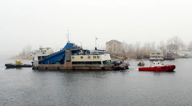 Azov Basin Branch accepts the dredger Dniester and the dredging barges Deltovaya 10 and Deltovaya 11