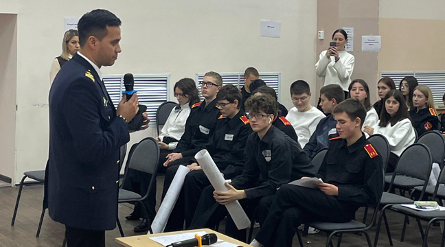 Petropavlovsk branch took part in the Ticket to the future career guidance project