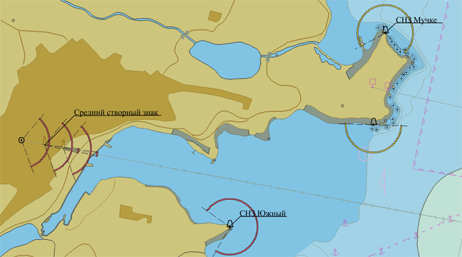 The North-Eastern Basin Branch receives navigation equipment in the seaport of Vanino and approaches to it